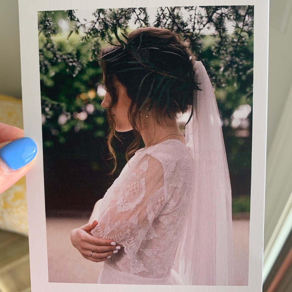 Custom-made Bohemian Wedding Dress